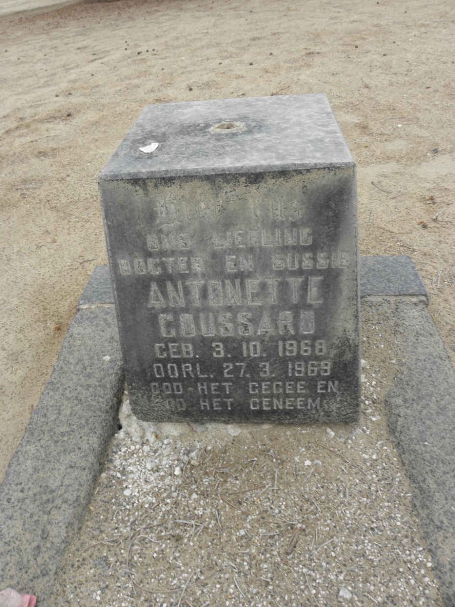 GOUSSARD Antoinette 1968-1969