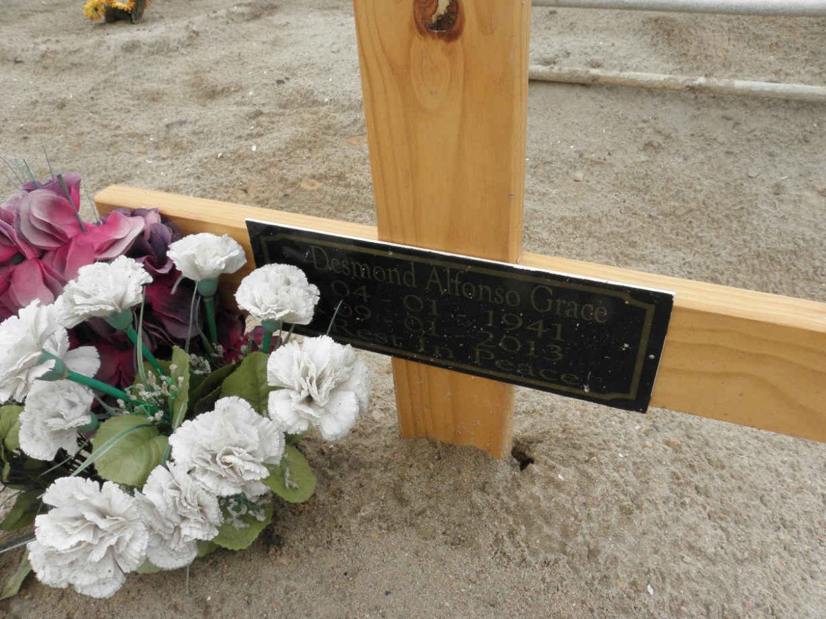 GRACE Desmond Alfonso 1941-2013