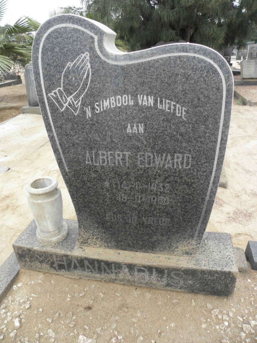 HANNABUS Albert Edward 1932-1980