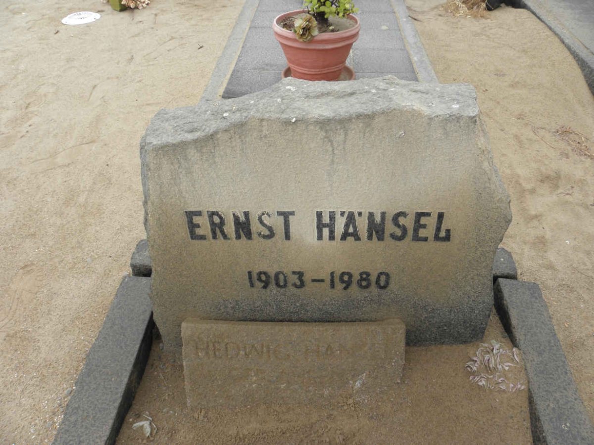 HÄNSEL Ernst 1903-1980  &amp; Hedwig