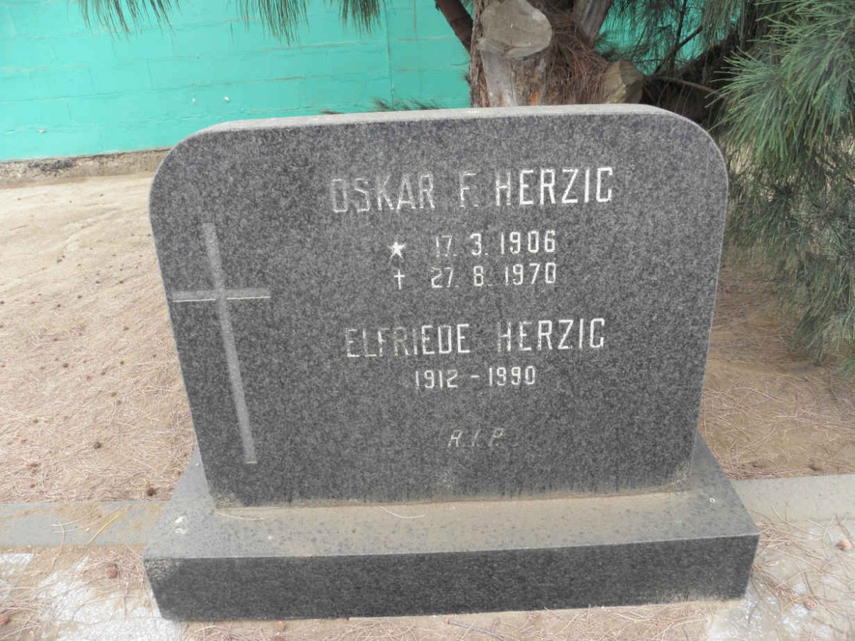 HERZIC Oskar F. 1906-1970 &amp; Elfriede 1912-1990