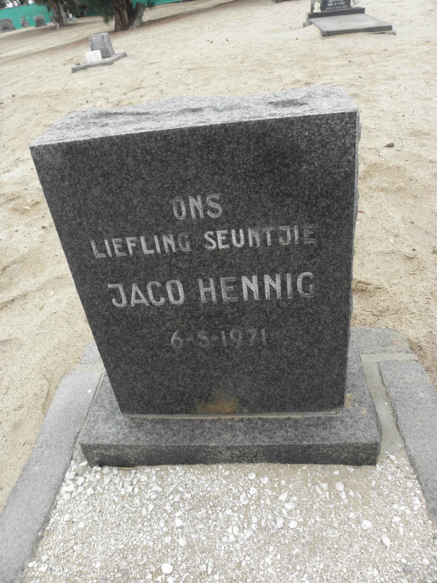 HENNIG Jaco -1971