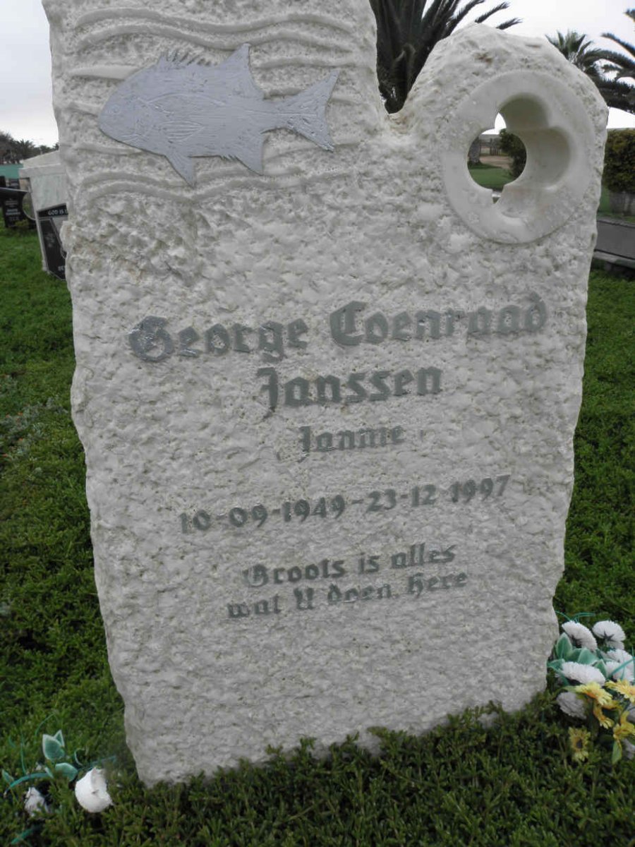 JANSSEN George Coenraad 1949-1997