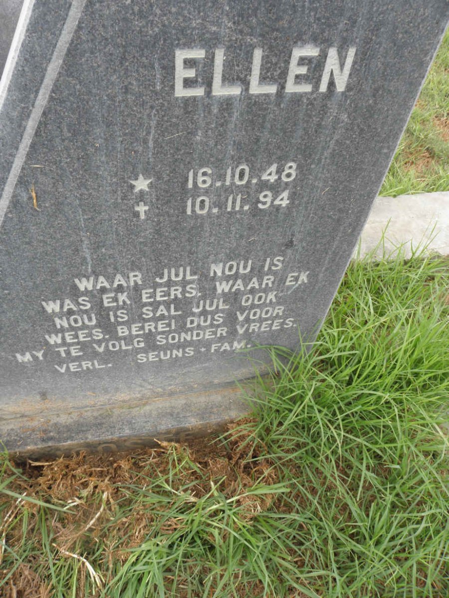 JOOSTE Ellen 1948-1994
