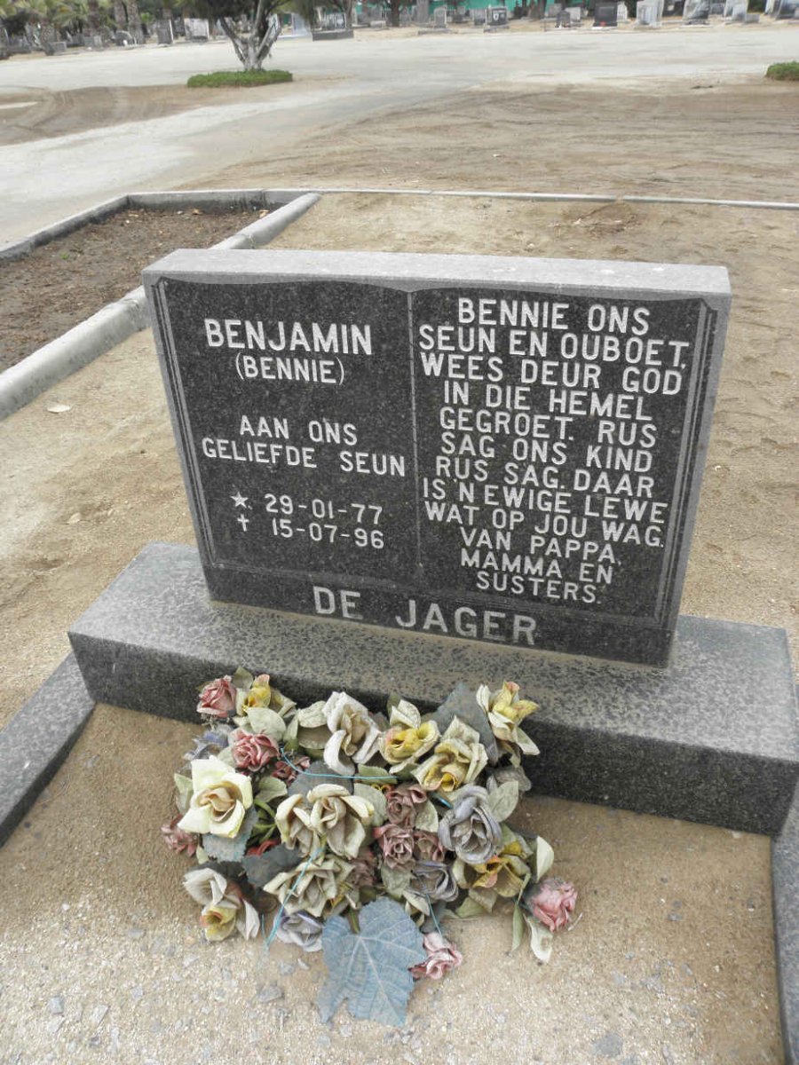 JAGER Benjamin, de 1977-1996 
