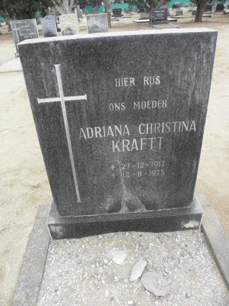 KRAFFT Adriana Christina 1917-1975