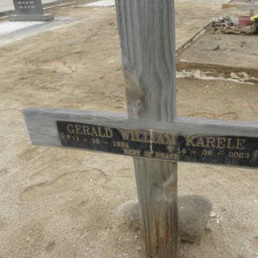KARELE Gerald William 1931-2003