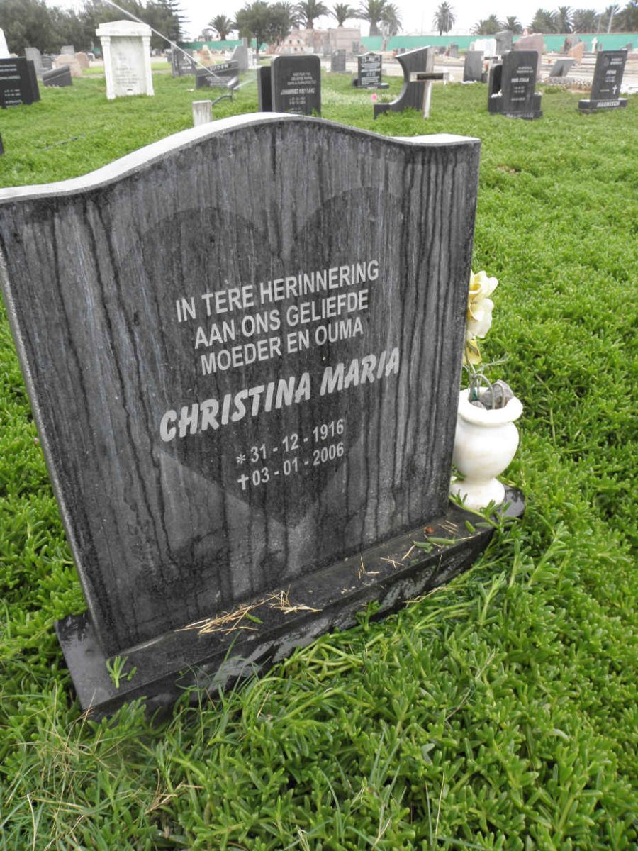 KRANZ Christina Maria 1916-2006