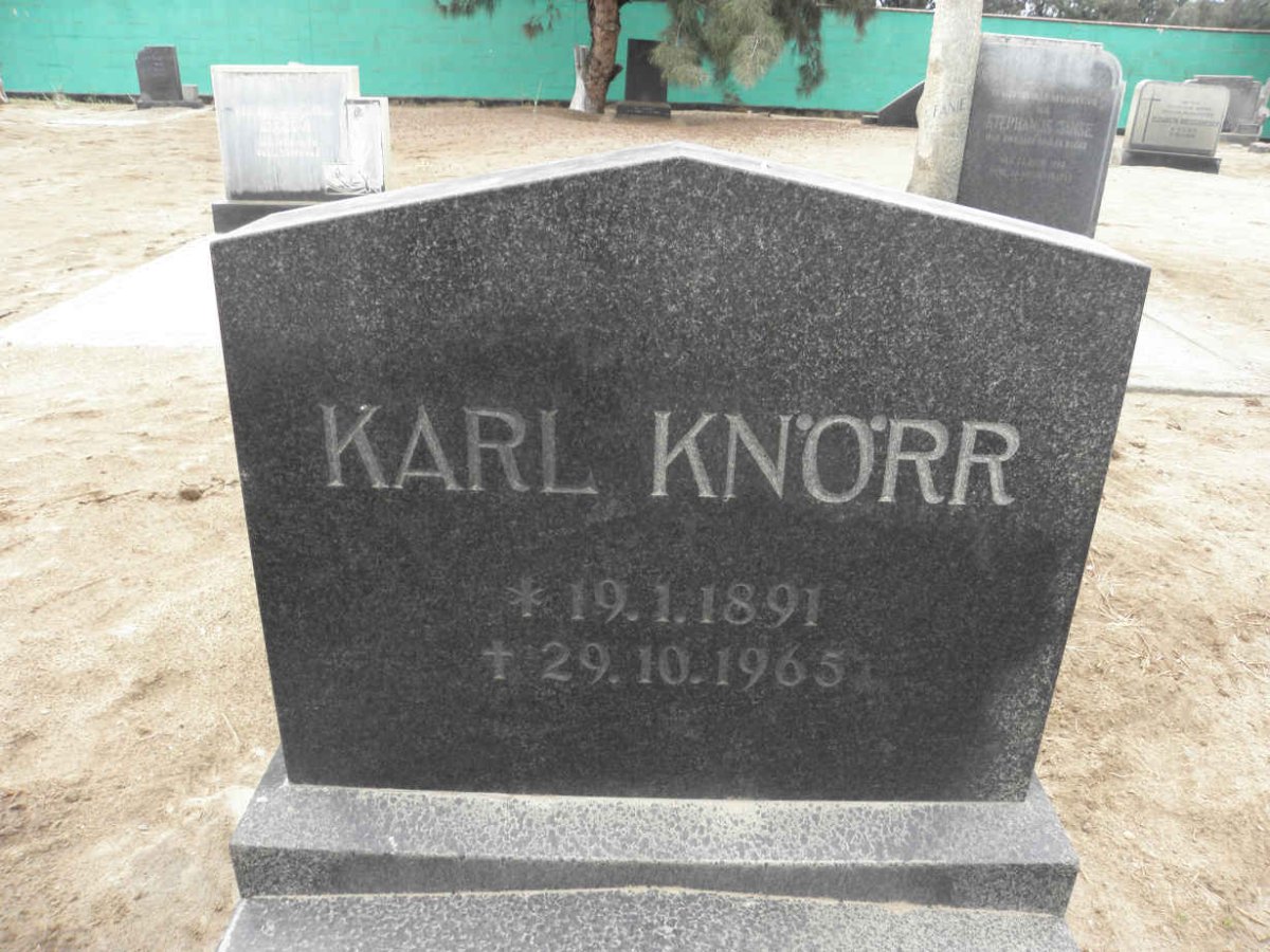 KNÖRR Karl 1891-1965