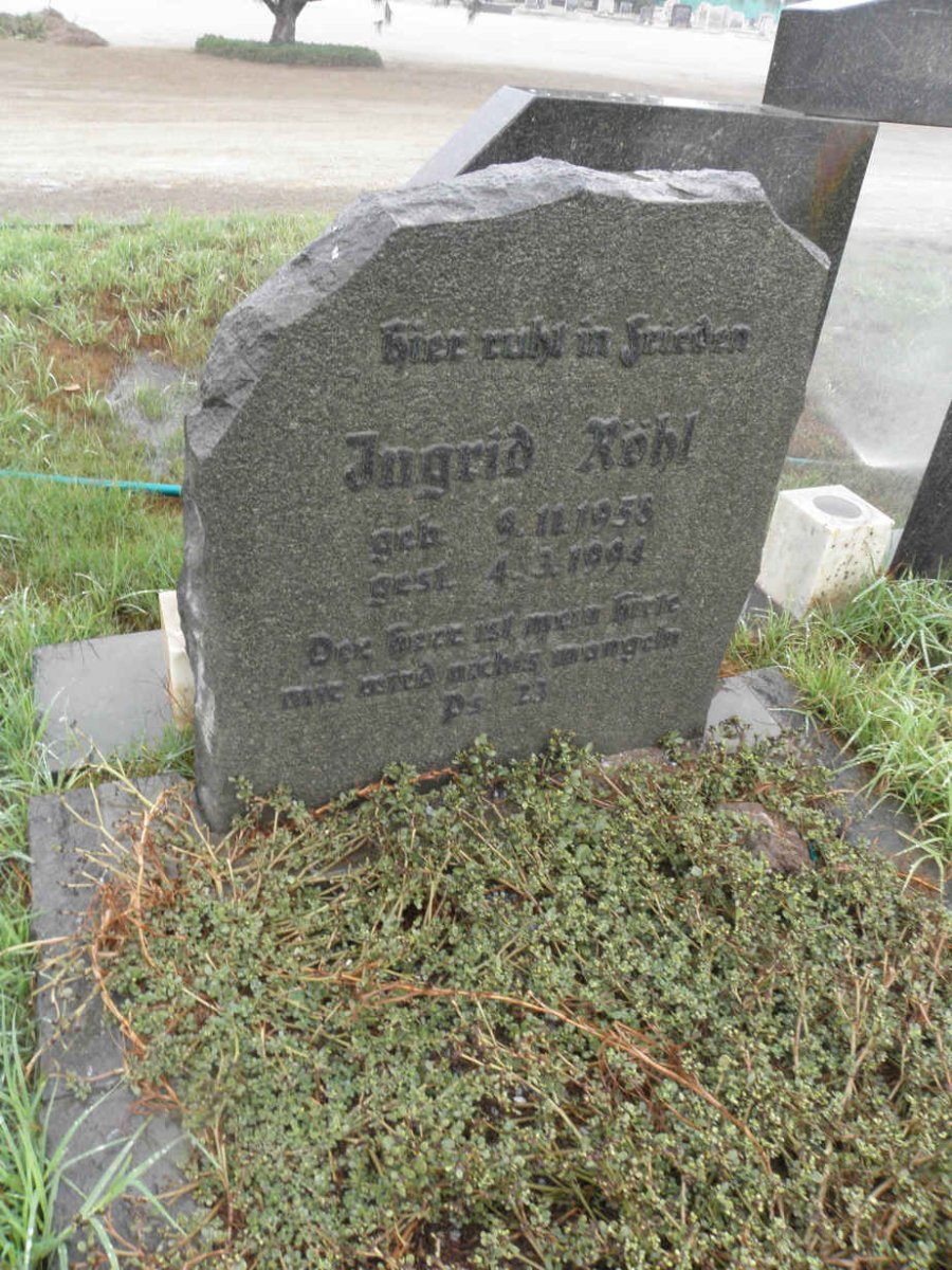 KŐHL Ingrid 1938-1994