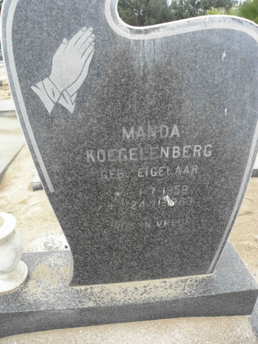 KOEGELENBERG Manda nee EIGELAAR 1958-1983