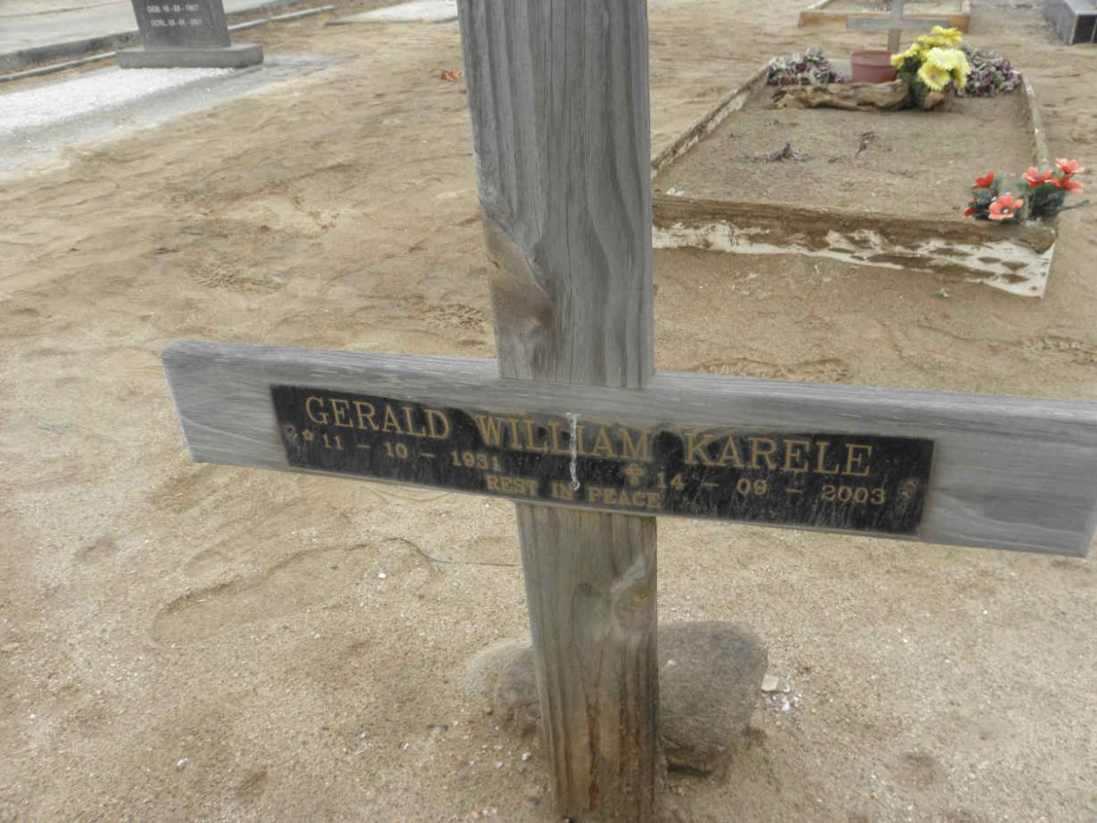 KARELE Gerald William 1931-2003