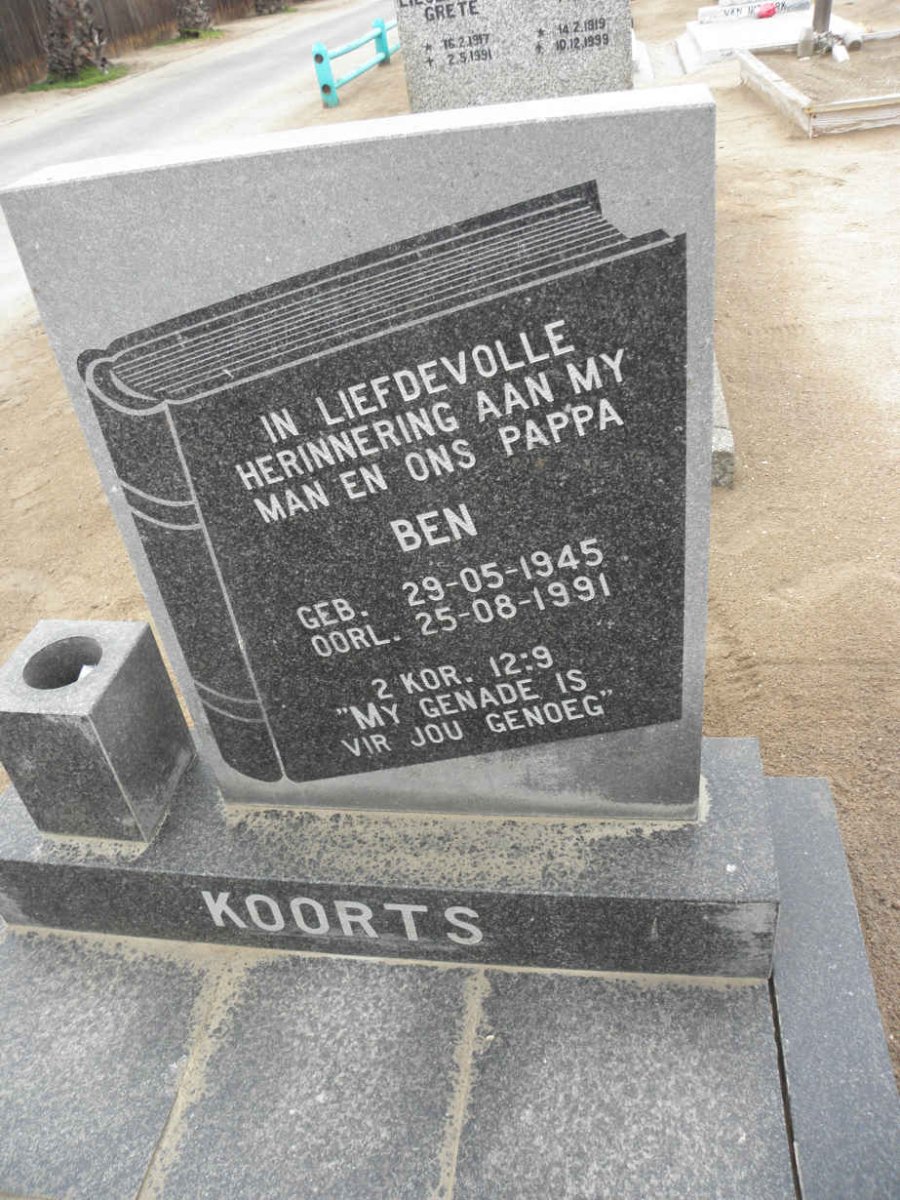 KOORTS Ben 1945-1991