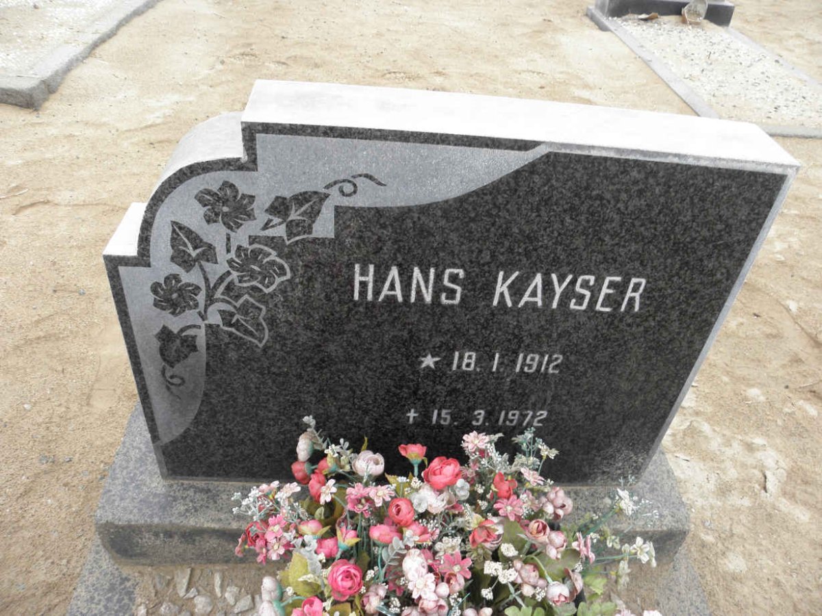 KAYSER Hans 1912-1972