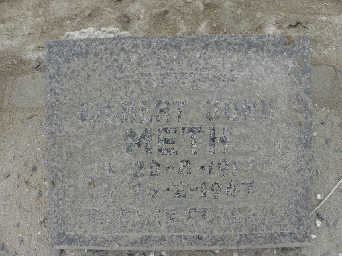 METH Gilbert John 1917-1967