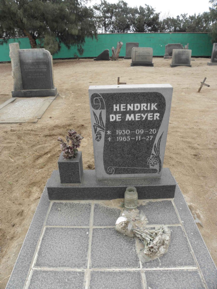 MEYER Hendrik, de 1930-1965