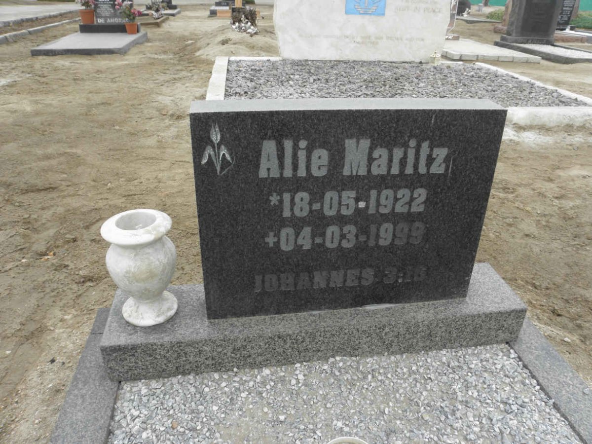 MARITZ Alie 1922-1999