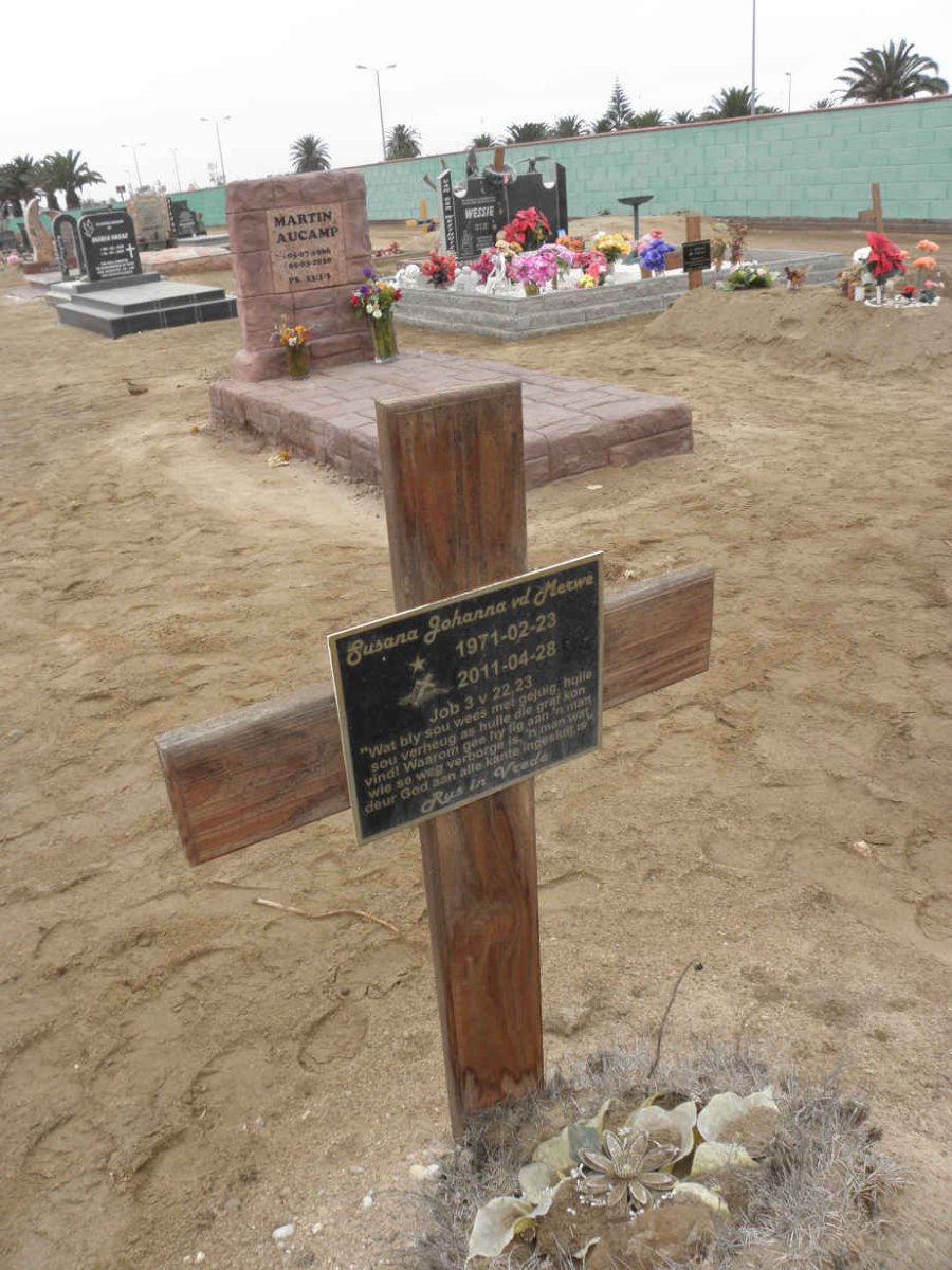 MERWE Susara Johanna, van der 1971-2011