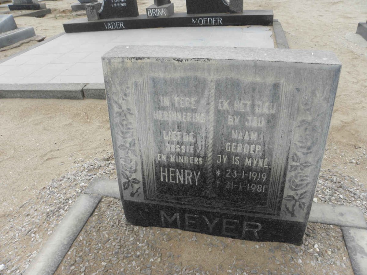 MEYER Henry 1919-1981