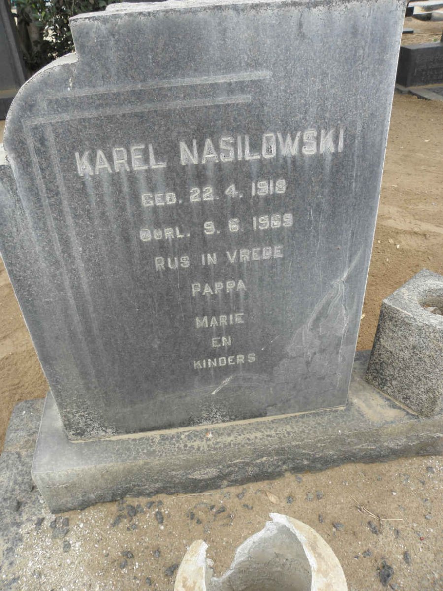 NASILOWSKI Karel 1918-1969