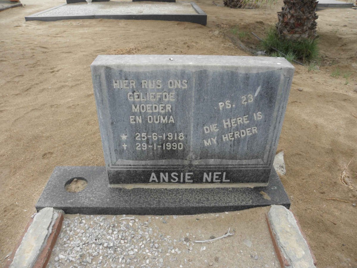NEL Ansie 1918-1990