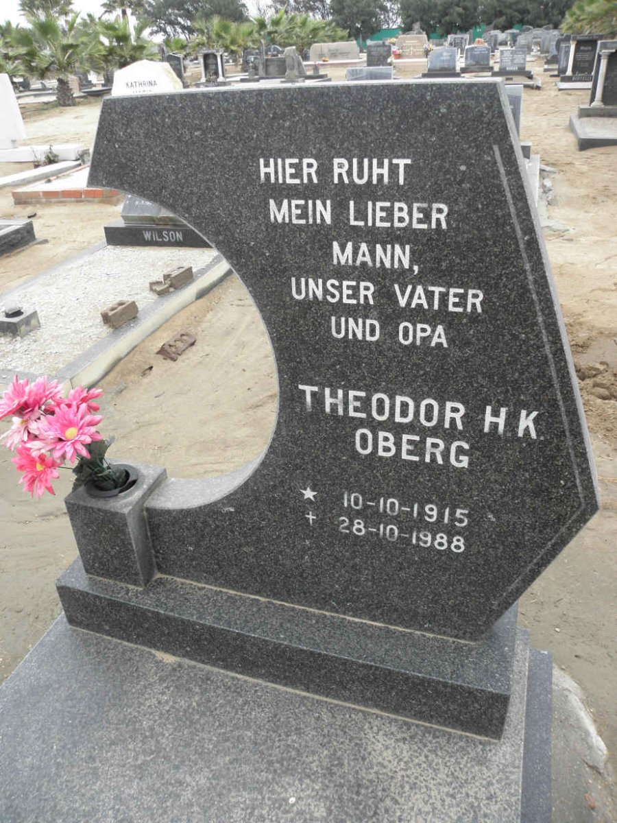 OBERG Theordor H.K. 1915-1988