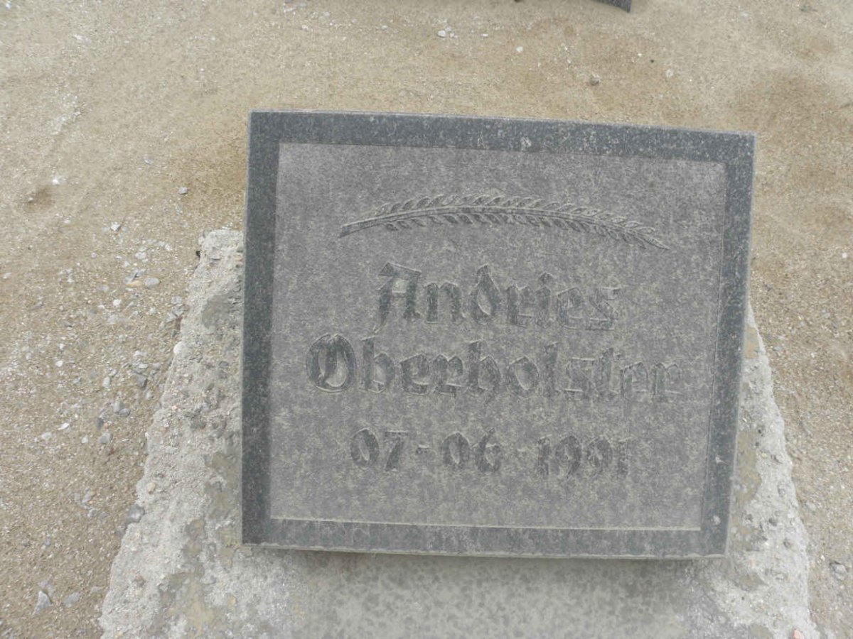 OBERHOLZER Andries -1991