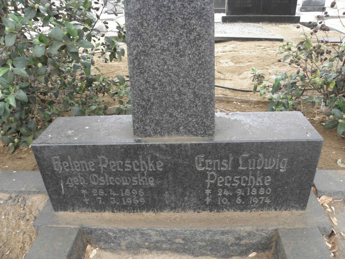 PERSCHKE Ernst Ludwig 1880-1974 &amp; Relane OSTROWSKIE 1895-1969