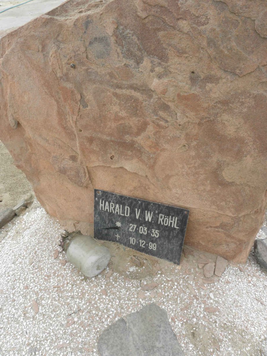 RŐHL Harald V.W. 1935-1999