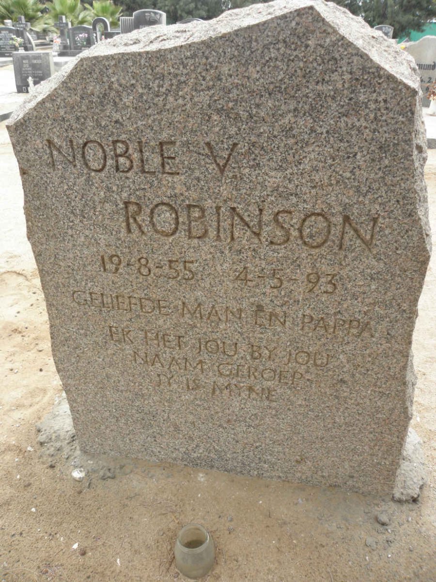 ROBINSON Noble V. 1955-1993