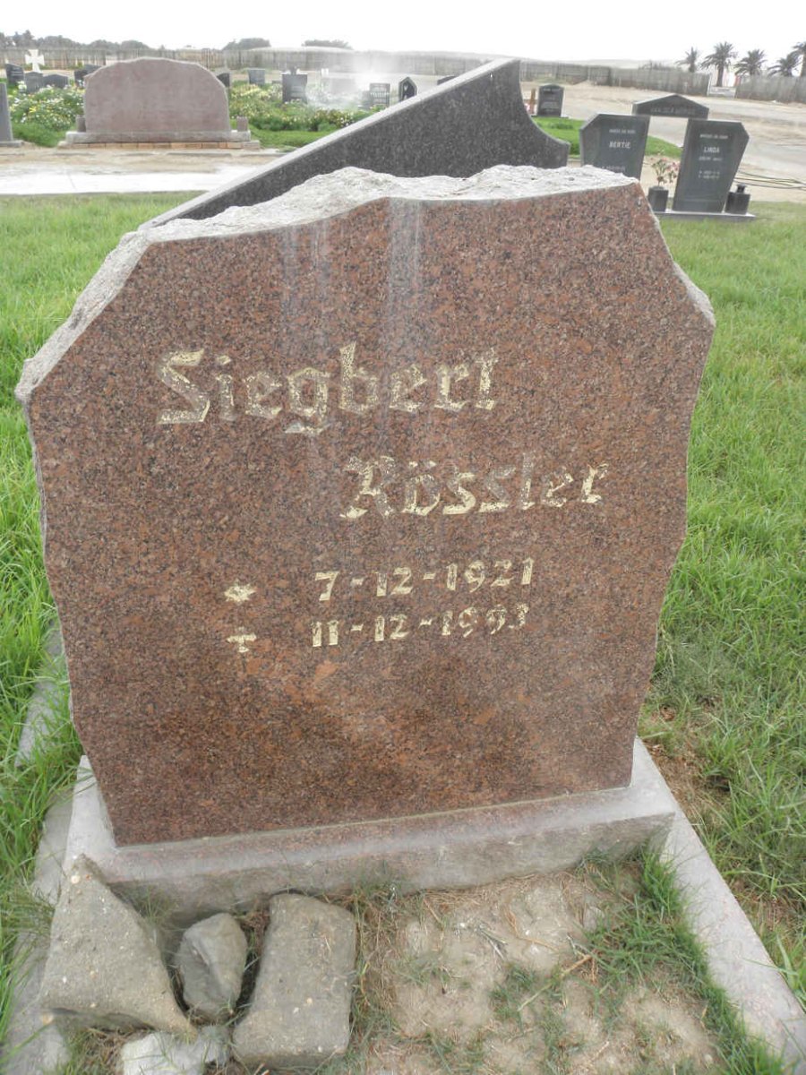 ROSSLER Siegbert 1921-1993