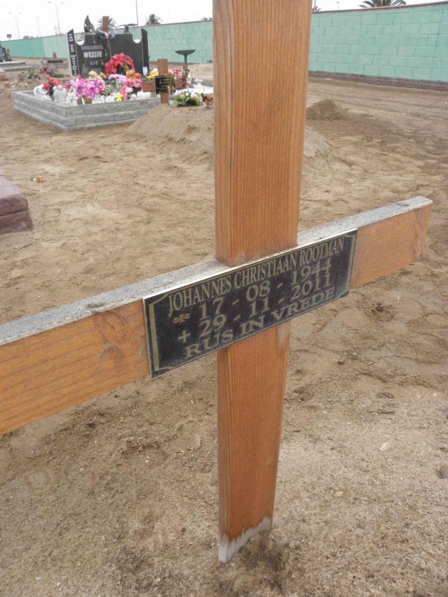 ROOTMAN Johannes Christiaan 1944-2011
