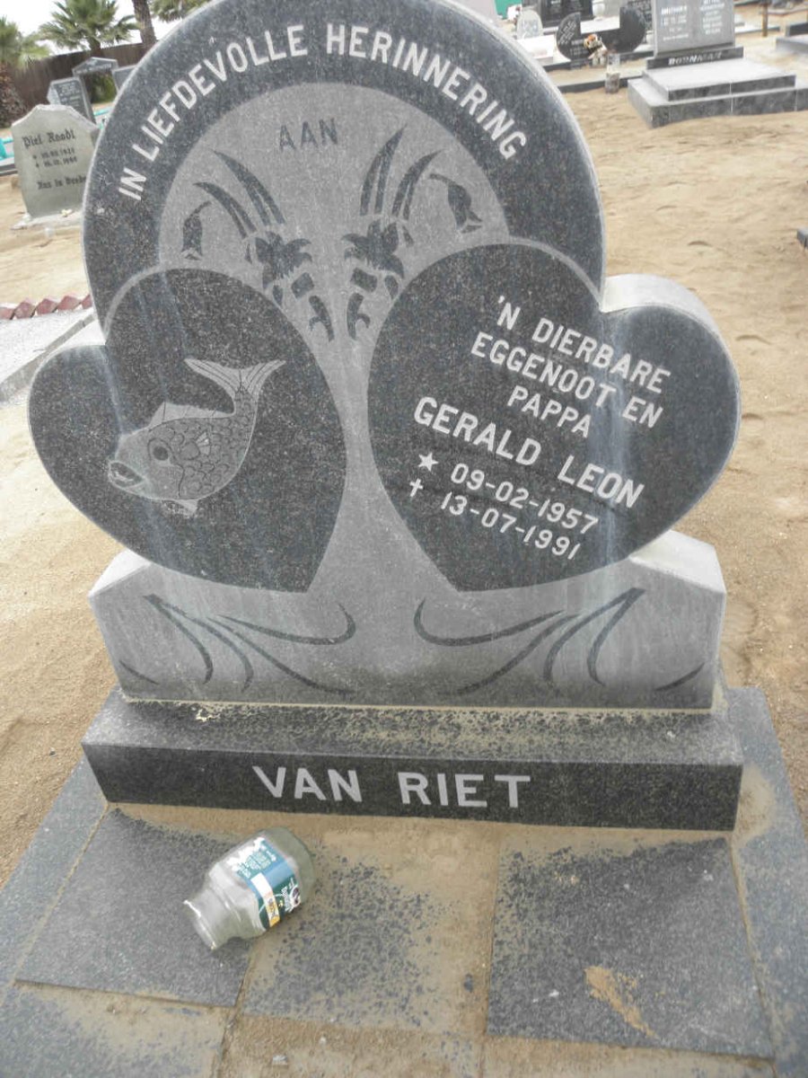 RIET Gerald Leon, van 1957-1991 