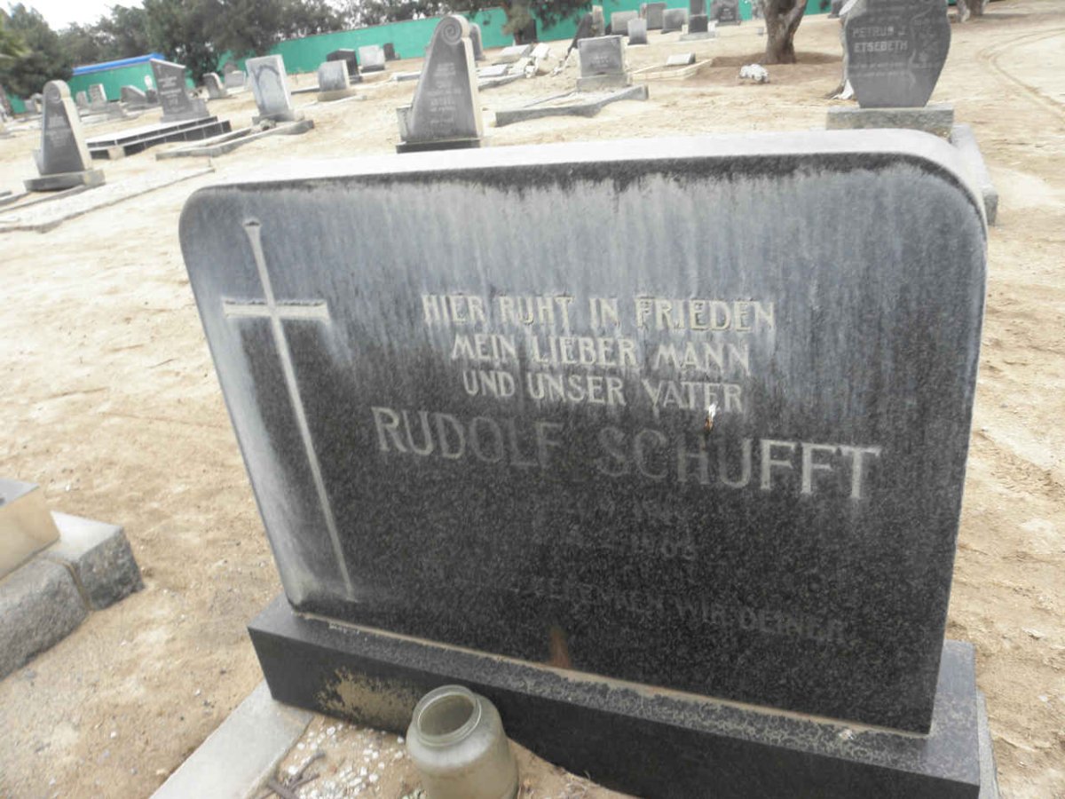 SCHUFFT Rudolf  19?9-1968