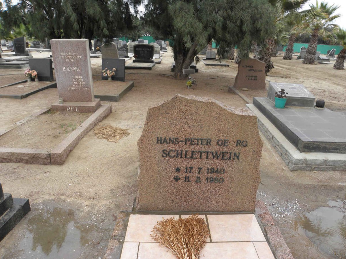 SCHLETTWEIN Hans-Peter Georg 1940-1980