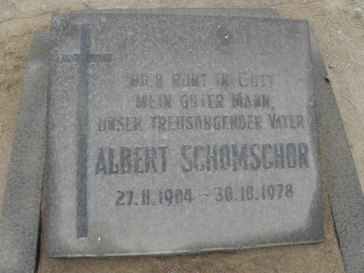 SCHOMSCHOR Albert 1904-1978