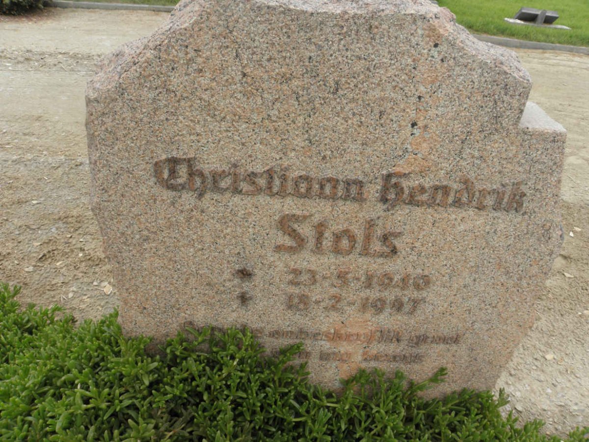 STOLS Christiaan Hendrik 1910-1997