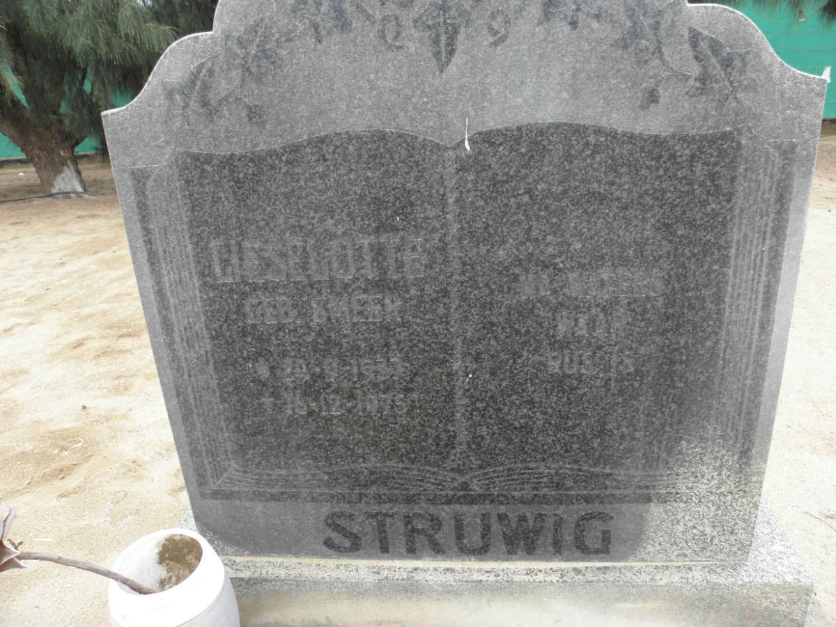 STRUWIG Lieselotte nee SMEEK 1937-1975 