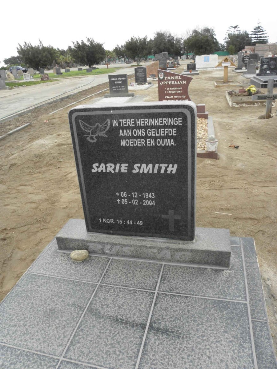 SMITH Sarie 1943-2004
