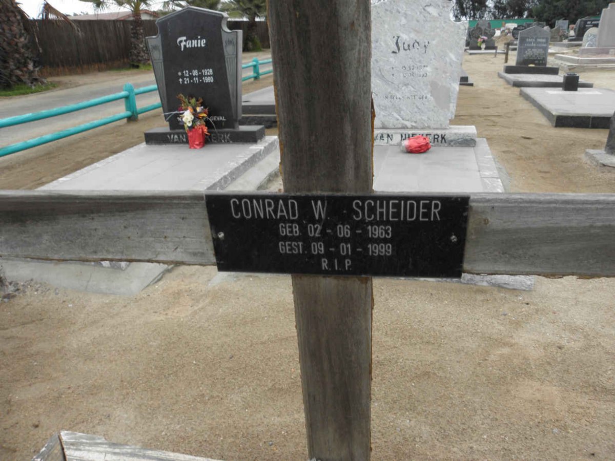 SCHEIDER Conrad W. 1963-1999