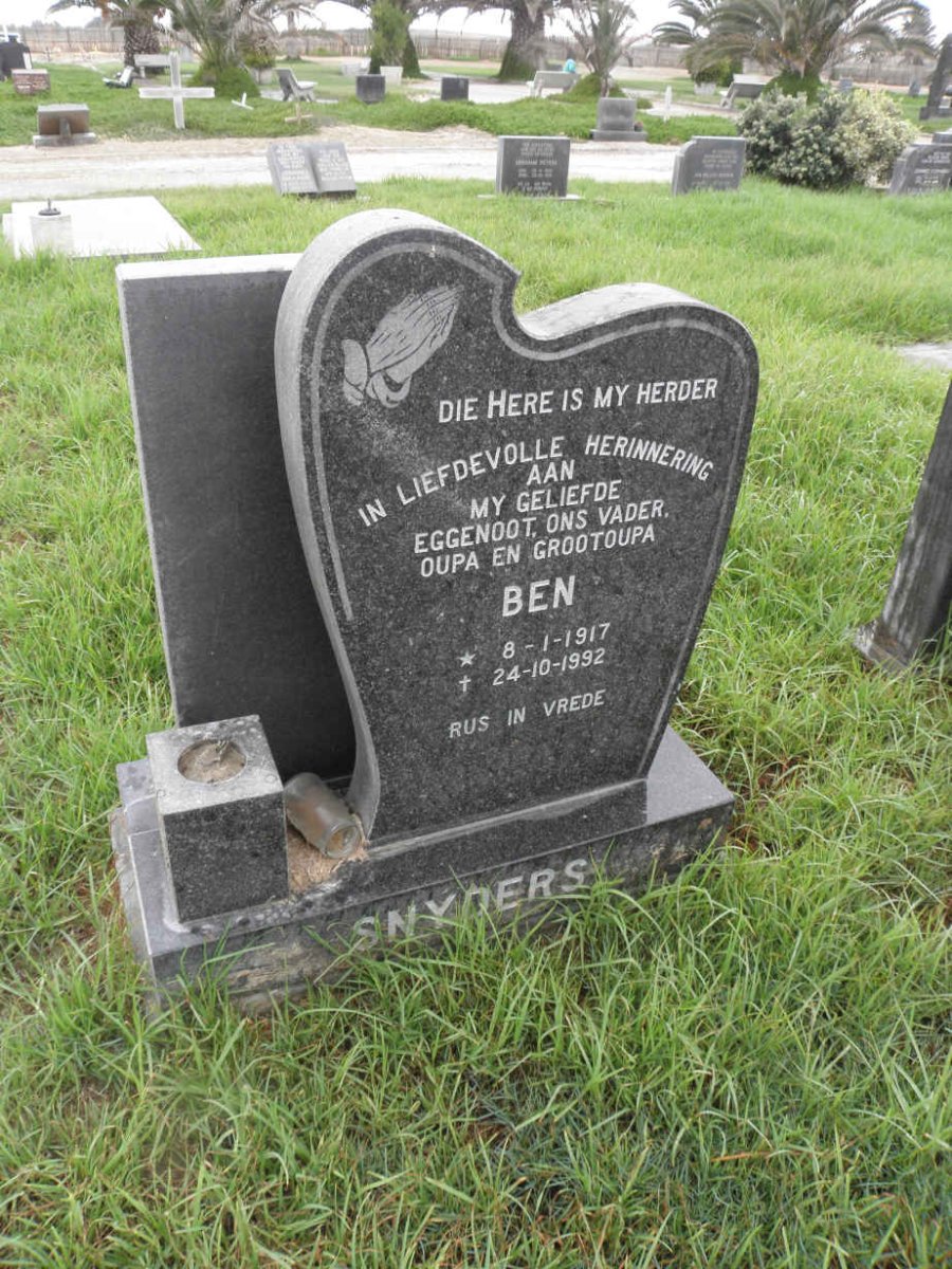 SNYDERS Ben 1917-1992