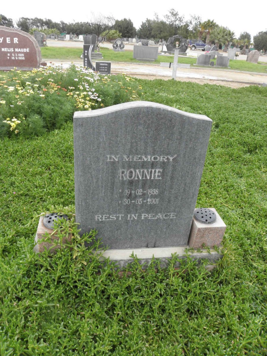 ? Ronnie 1938-2001
