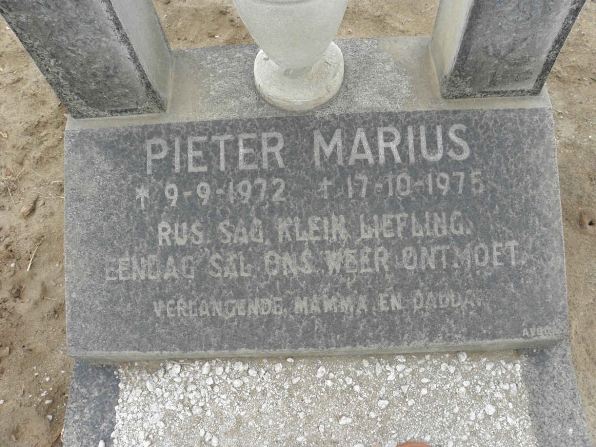 ? Pieter Marius1972-1975