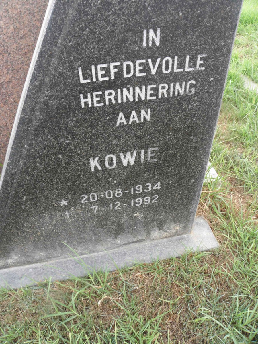? Kowie 1934-1992