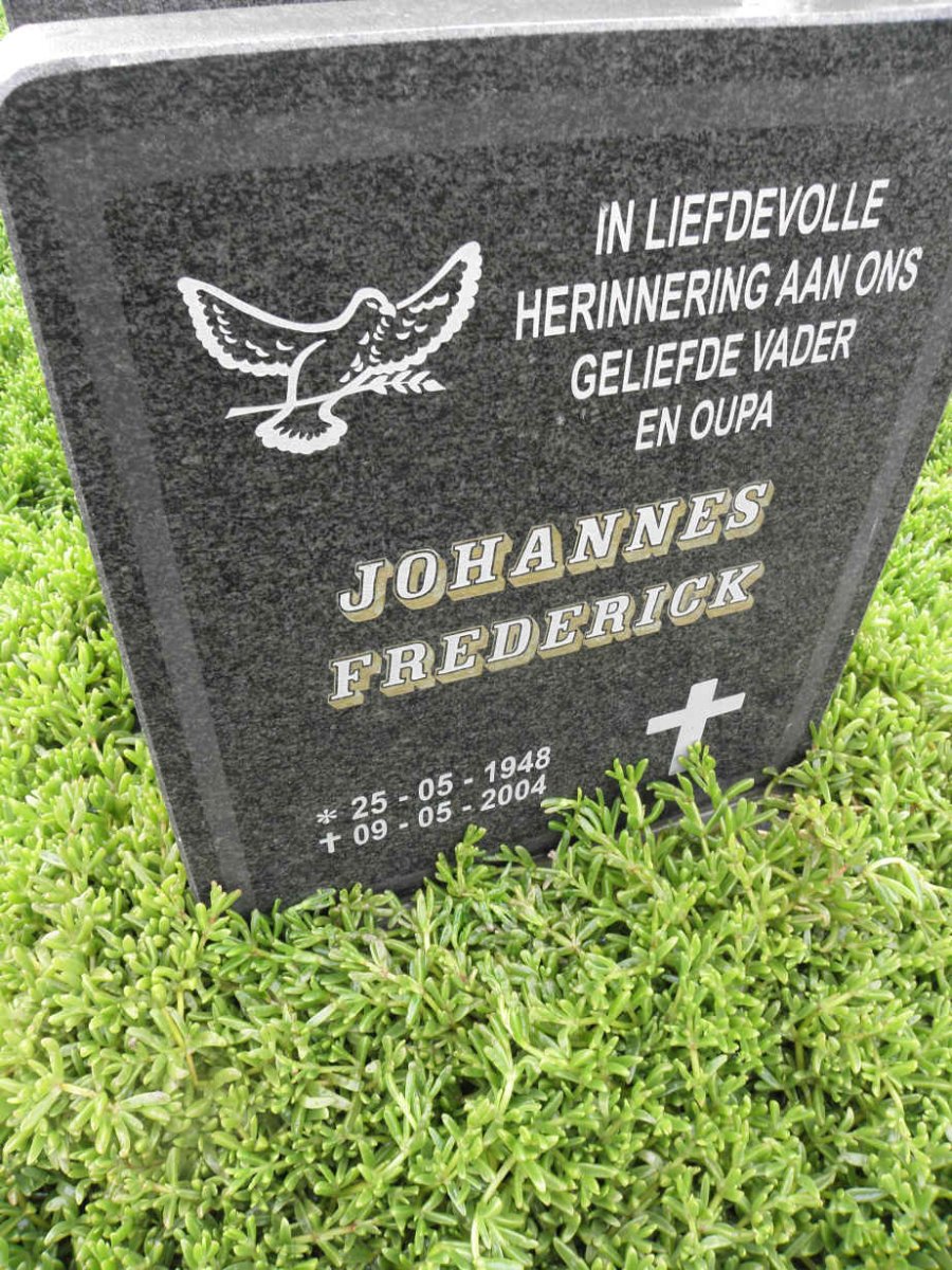 ? Johannes Frederick 1948-2004
