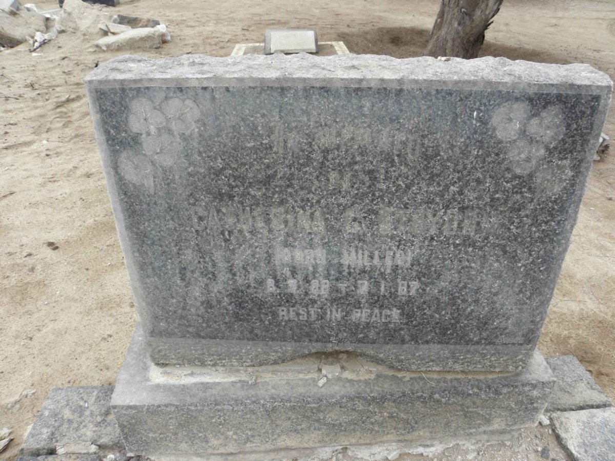 ? Catherina nee MILLEN 1922-1987