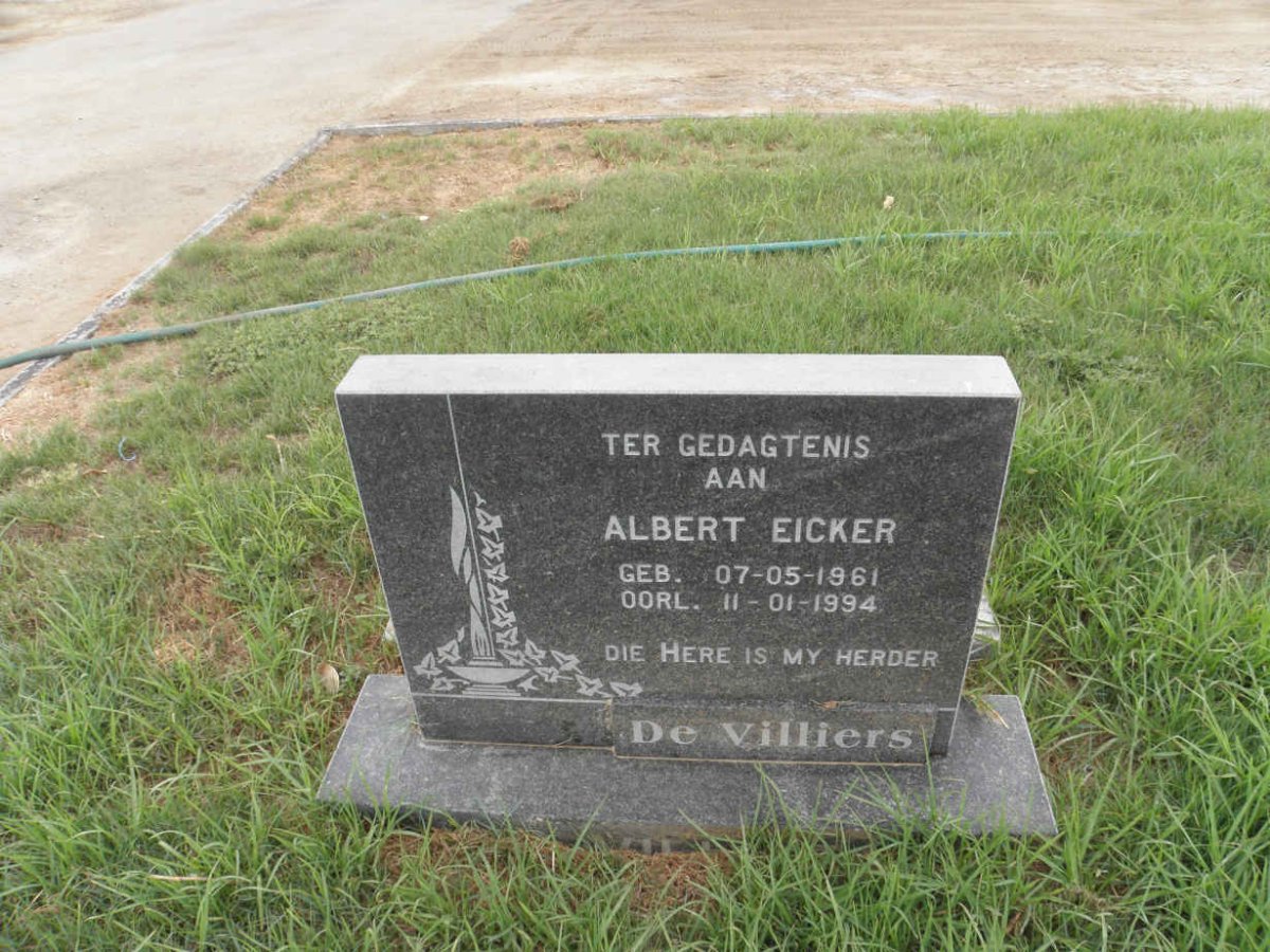 VILLIERS Albert Eicker, de 1961-1994