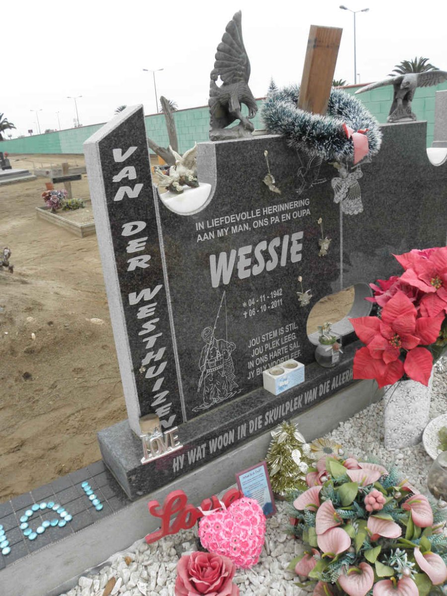 WESTHUIZEN Wessie, van der 1942-2011