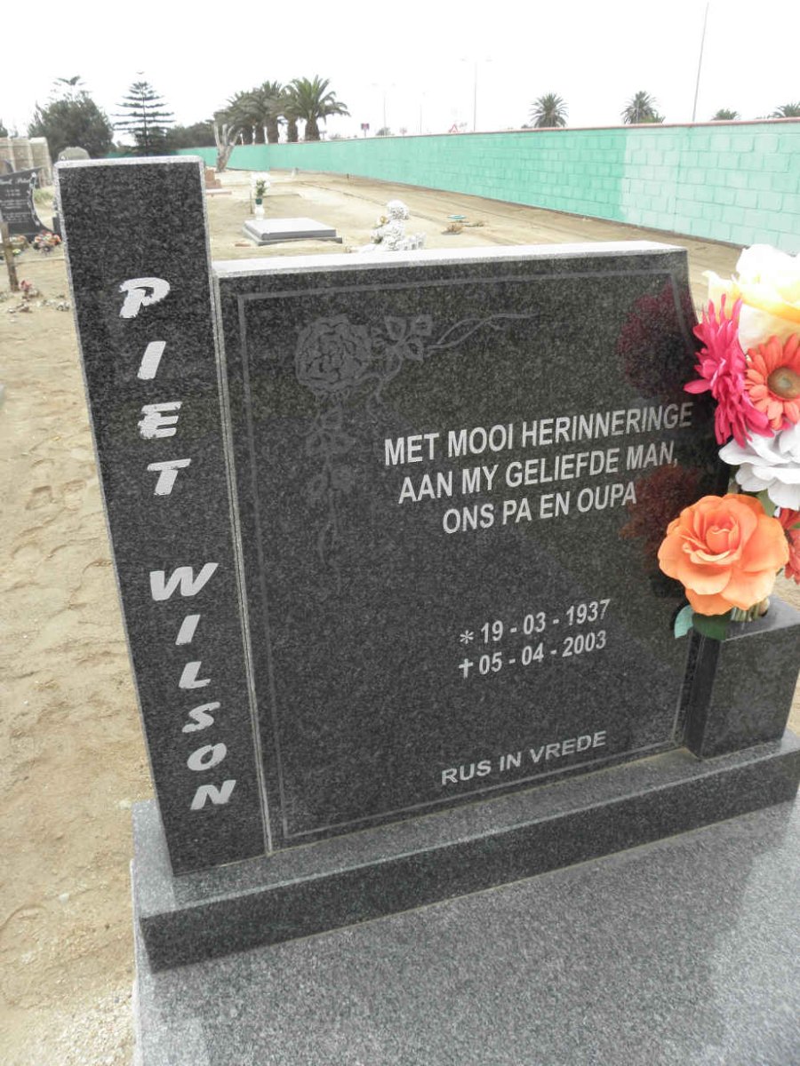 WILSON Piet 1937-2003