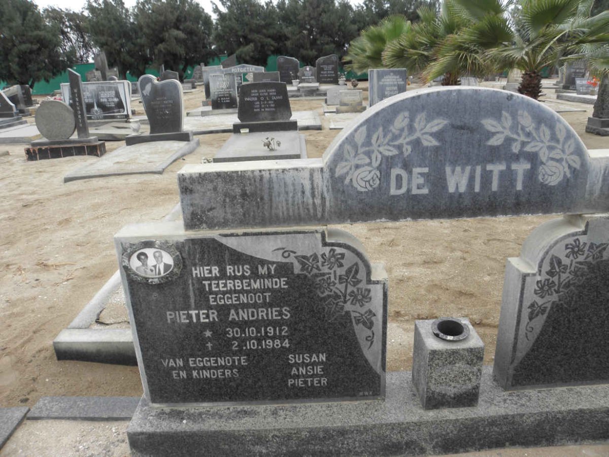 WITT Pieter Andries, de 1912-1984